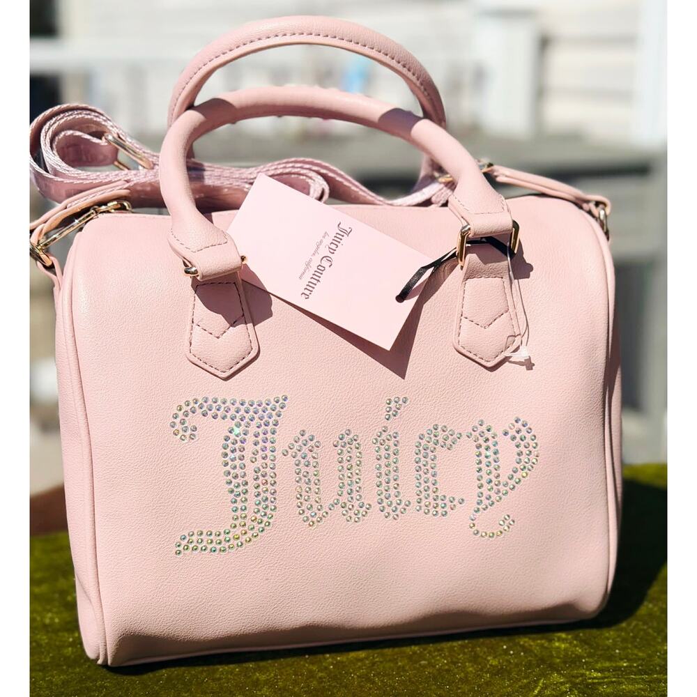 ✨ BLING QUEEN ✨ Juicy Couture Be Classic II Satchel - Pink Clay - Picture 2 of 6
